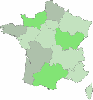 Les régions françaises